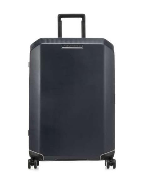 Piquadro medium trolley four wheels rigid blue PiQ3 - BV4427CBO / BLU