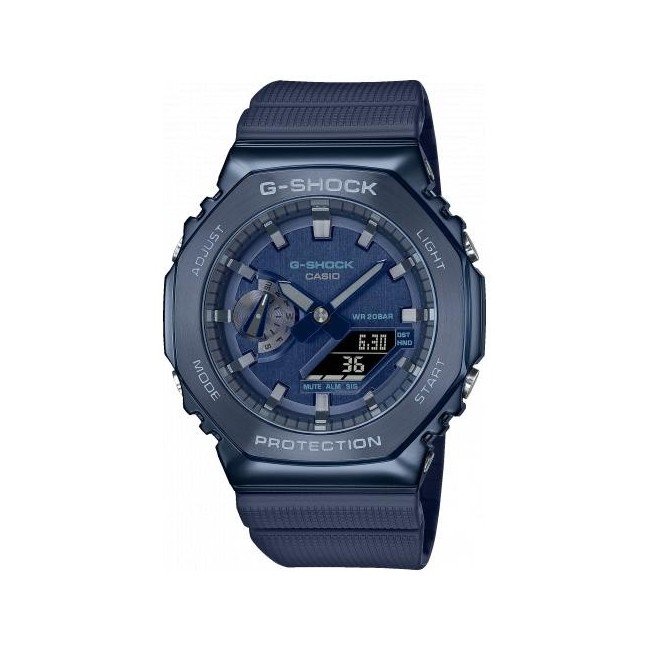 Casio G-Shock Basic Blue Herrenuhr GM-2100N-2AER
