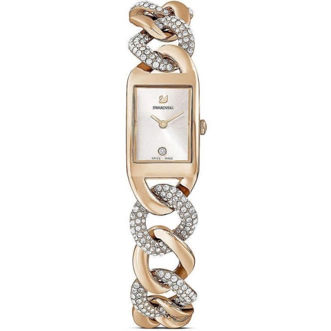 Orologio donna Swarovski Cocktail dorato e cristalli - 5519321