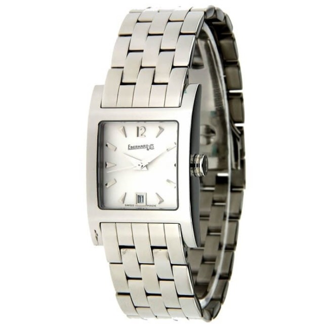 Orologio donna Eberhard Gingi quadrato bianco 61007CA2