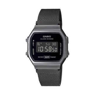 Casio Vintage dunkelgraue Digitaluhr A168WEMB-1BEF