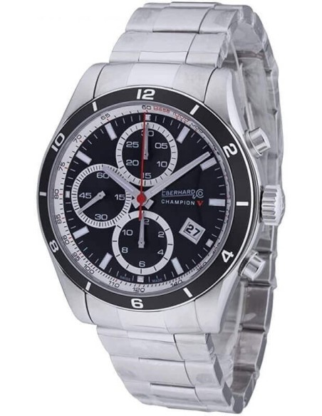 Orologio Chrono Eberhard Champion V nero - 31063CA