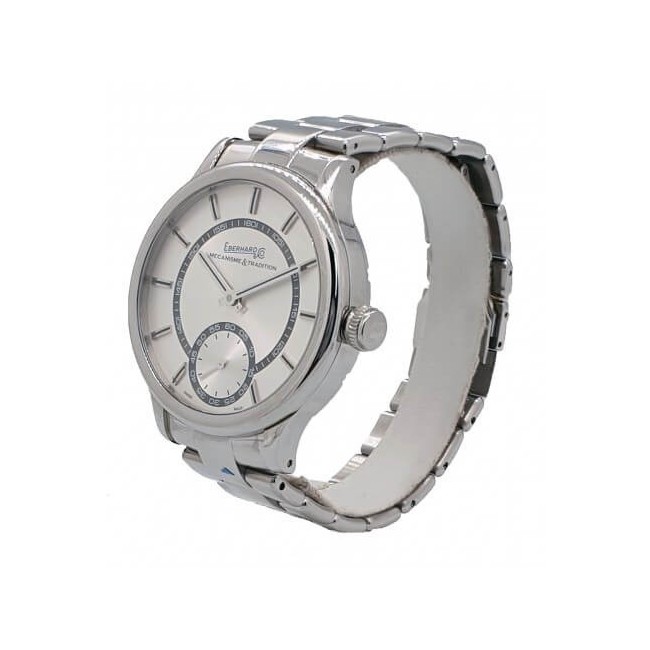 Orologio Traversetolo Eberhard carica manuale silver - 21016.VZ CA