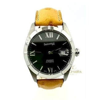 Eberhard Aquadate Automatik Lederuhr 41115.S CP