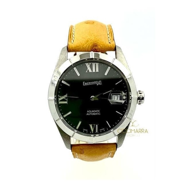 Orologio Eberhard Aquadate Automatico cuoio 41115.S CP