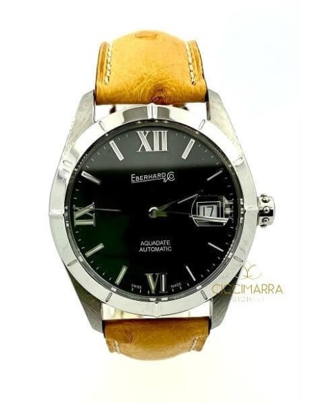 Orologio Eberhard Aquadate Automatico cuoio 41115.S CP