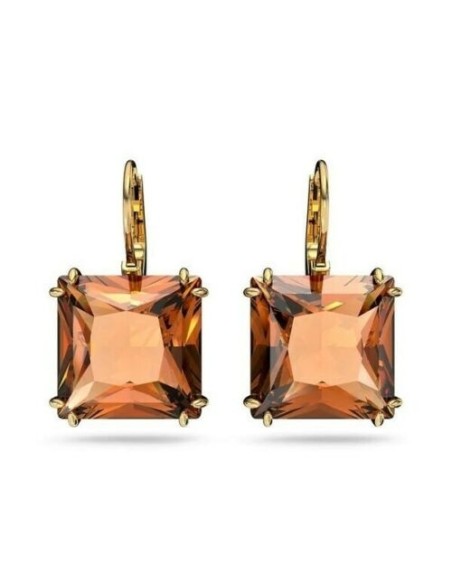 Orecchini pendenti marroni Swarovski Millenia quadrati 5619494