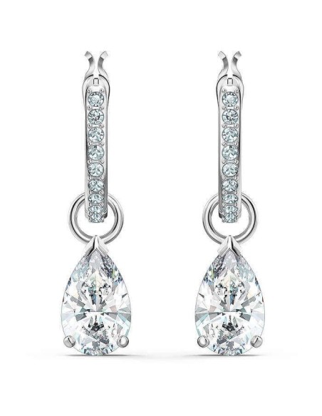 Attract Pear Swarovski Circle Ohrringe mit Anhänger 5563119