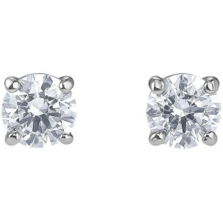 Medium Swarovski Attract Light Point Stud Earrings 5509937