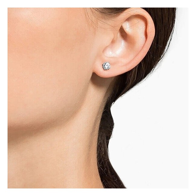 Medium Swarovski Attract Light Point Stud Earrings 5509937
