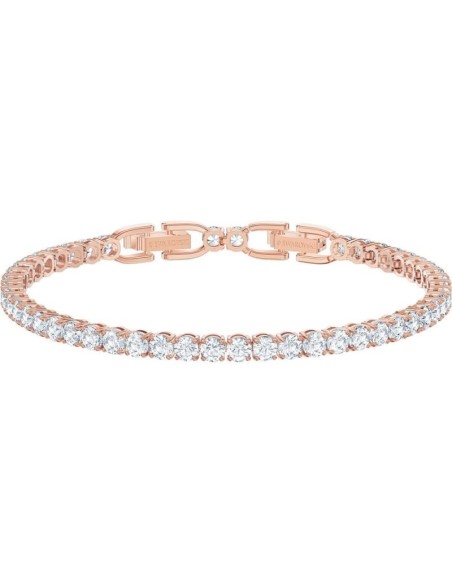 Swarovski Tennis Deluxe bracelet rosè L - 5513400