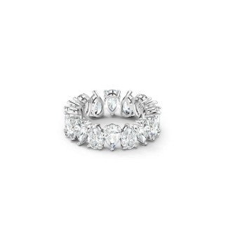 Vittore Swarovski ring, ring with white crystals 5572824