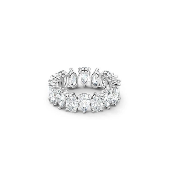 Vittore Swarovski ring, ring with white crystals 5572824
