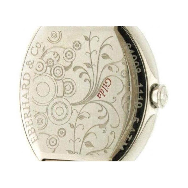 Eberhard Gilda ovale Damenuhr mit Perlmutt 61008CA2