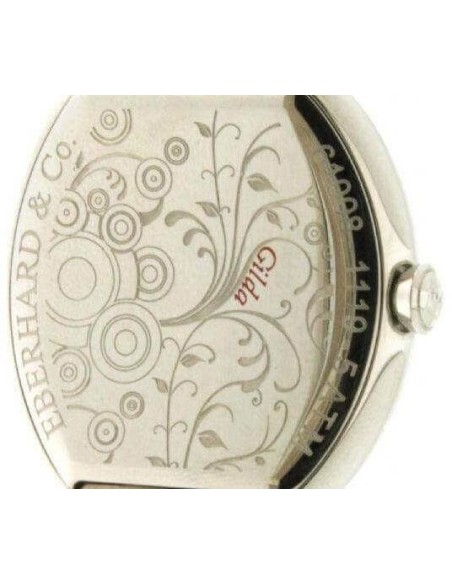 Eberhard Gilda oval women's watch with mother of pearl 61008CA2