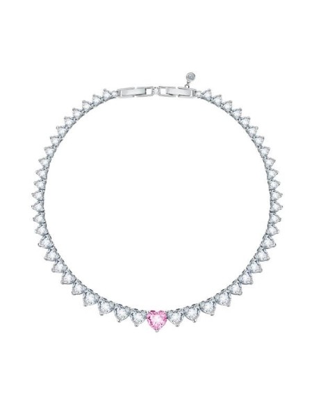 Chiara Ferragni Infinity Love necklace with white and pink hearts J19AUV02