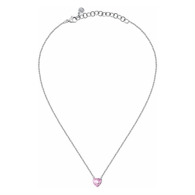 Chiara Ferragni First Love Halskette mit rosa Herz J19AUV07