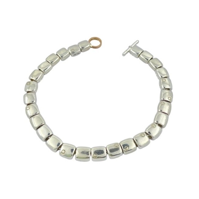 Mottarello Civita Queriot bracelet with Rollò chain