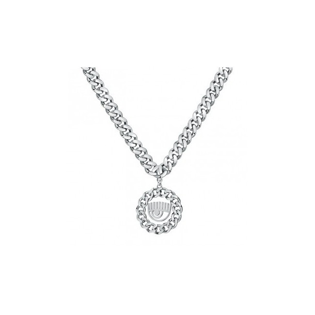 Chiara Ferragni Bossy Chain necklace with eye pendant J19AUW38