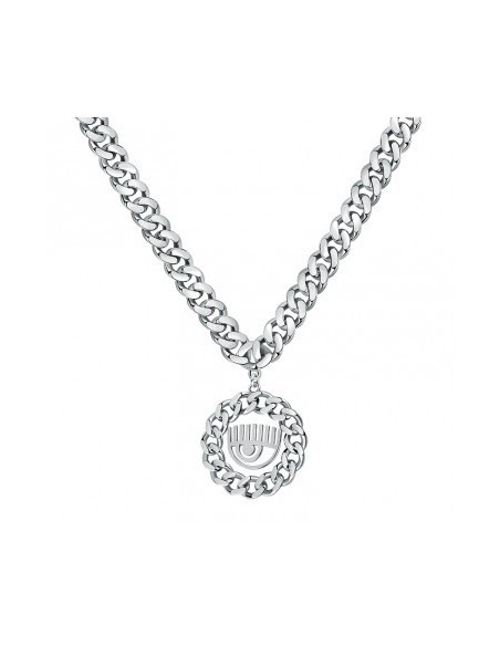 Chiara Ferragni Bossy Chain Halskette mit Augenanhänger J19AUW38