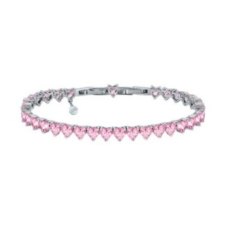 Bracciale Chiara Ferragni Infinity Love con cuori rosa J19AUV44
