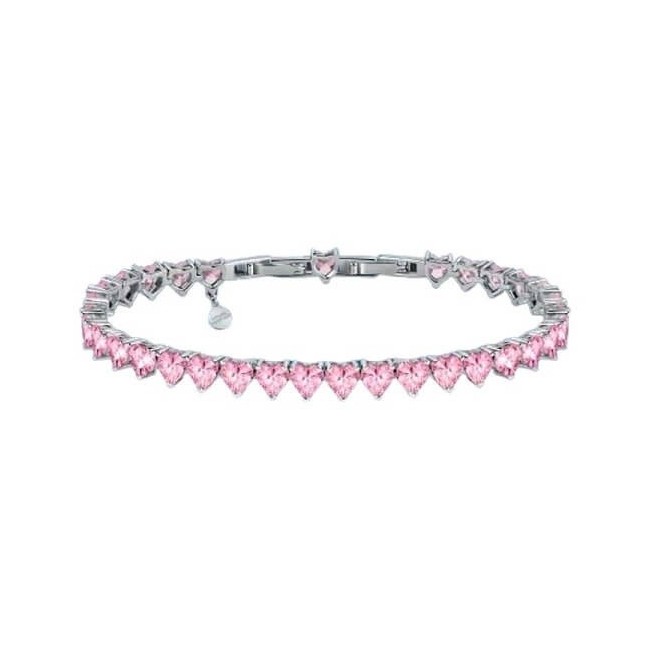 Chiara Ferragni Infinity Love Armband mit rosa Herzen J19AUV44