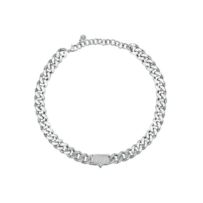 Chiara Ferragni Bossy Chain necklace with zircons J19AUW13