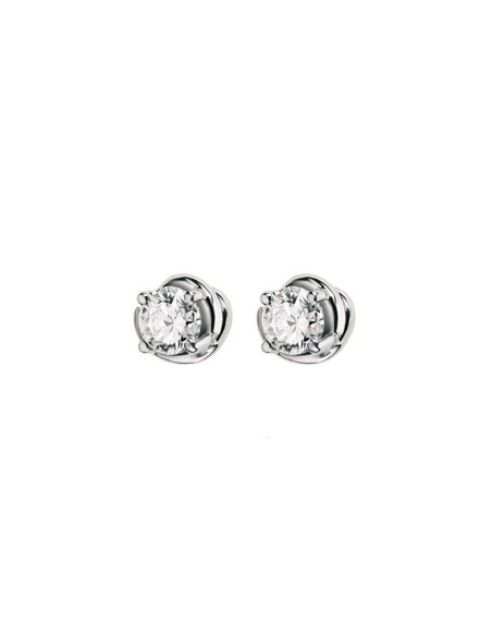 Salvini Abbraccio earrings in white gold and diamonds 0,20ct 20083232
