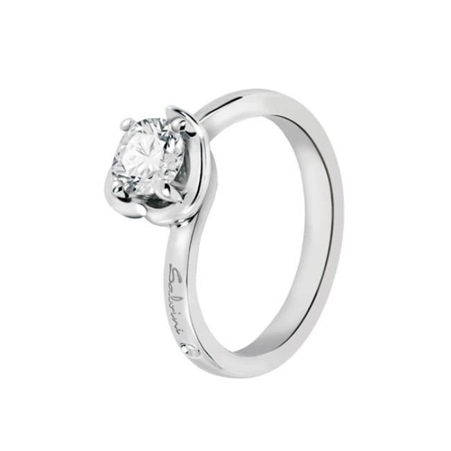 Salvini Abbraccio ring in white gold and diamonds 0,20ct - 20083212