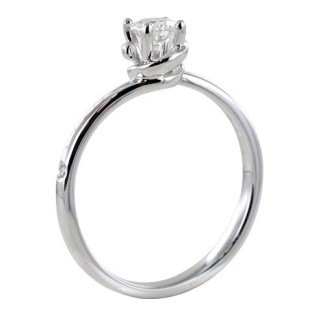 Anello Salvini Abbraccio in oro bianco e diamanti 0,20ct - 20083212 2