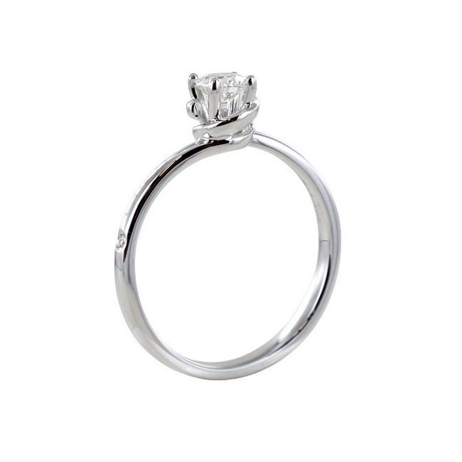 Anello Salvini Abbraccio in oro bianco e diamanti 0,20ct - 20083212