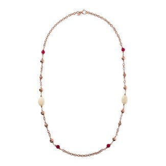 Bronzallure necklace with multicolor natural stones WSBZ01621