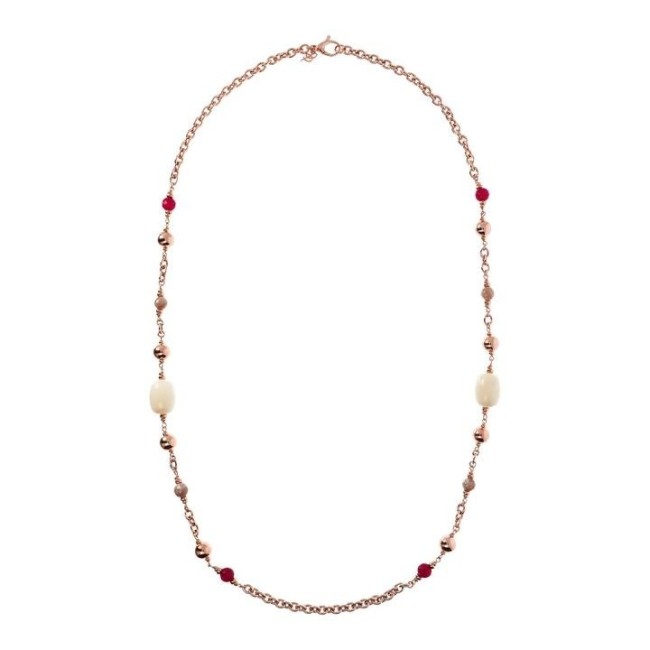 Bronzallure necklace with multicolor natural stones WSBZ01621