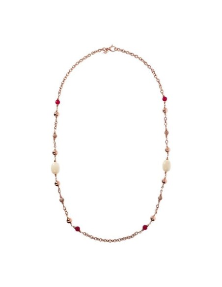 Collana Bronzallure con pietre naturali multicolor WSBZ01621