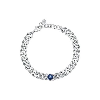 Bracciale Chiara Ferragni Bossy Chain con zircone blu J19AUW23