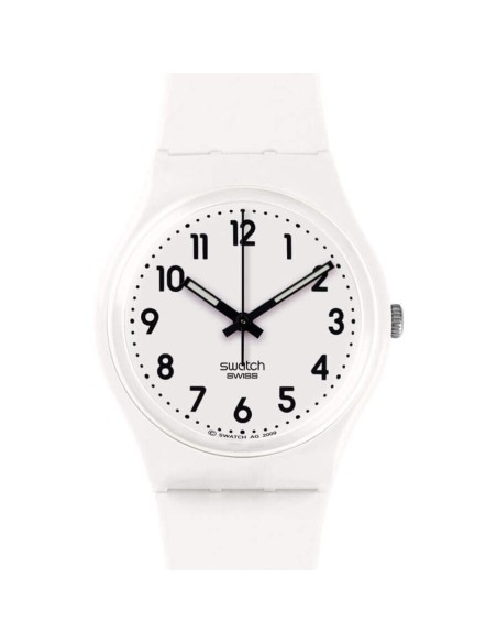 Orologio Swatch Gent Standard just white soft - GW151O