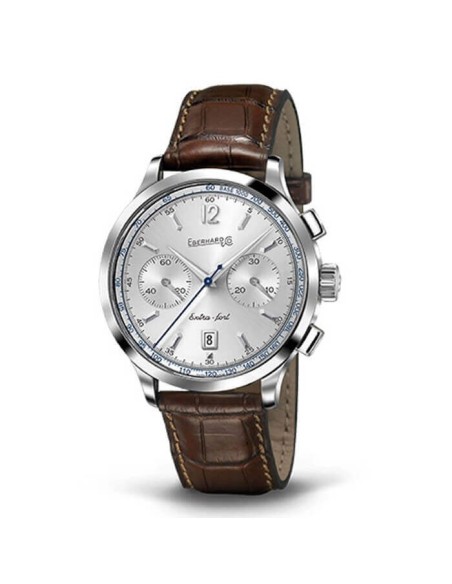 Eberhard Extra Fort Chrono Bicompax silver - 31953 CP