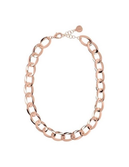 Bronzallure rosé oval chain necklace WSBZ01941