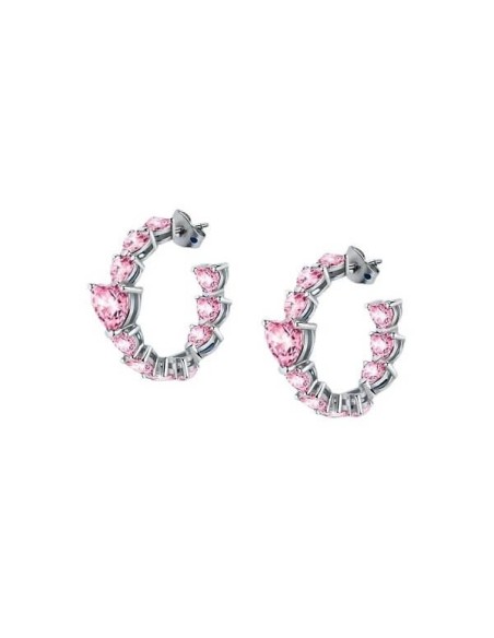 Chiara Ferragni Infinity Love Ohrringe mit rosa Zirkonen J19AUV40