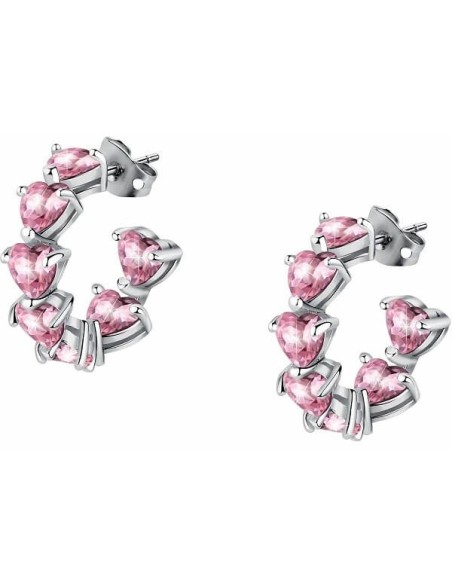 Chiara Ferragni Infinity Love Ohrringe rosa Herzen Kreis J19AUV24