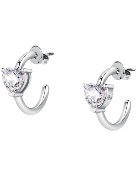 Chiara Ferragni First Love hoop earrings with heart J19AUV31