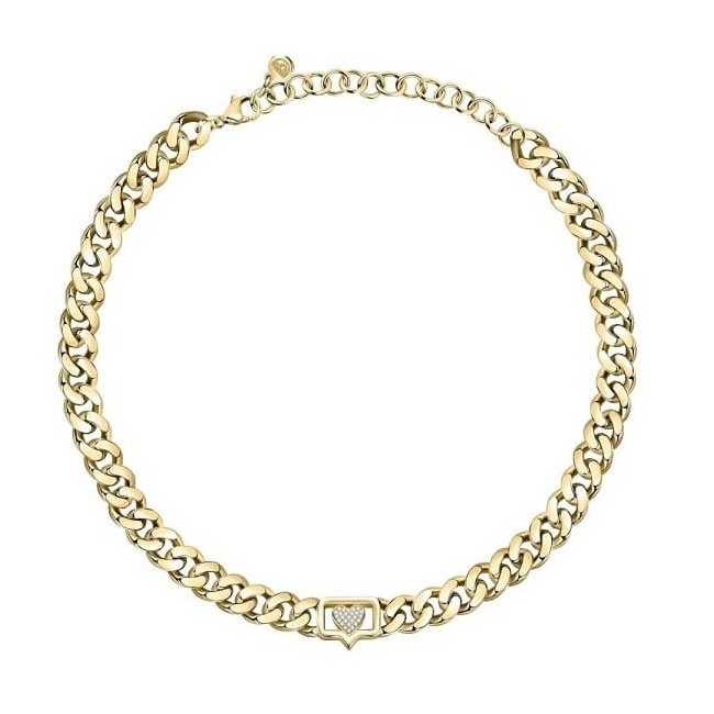 Chiara Ferragni Bossy Chain Halskette goldene Kette J19AUW09
