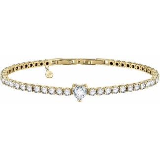 Chiara Ferragni First Love golden bracelet white heart J19AUV17