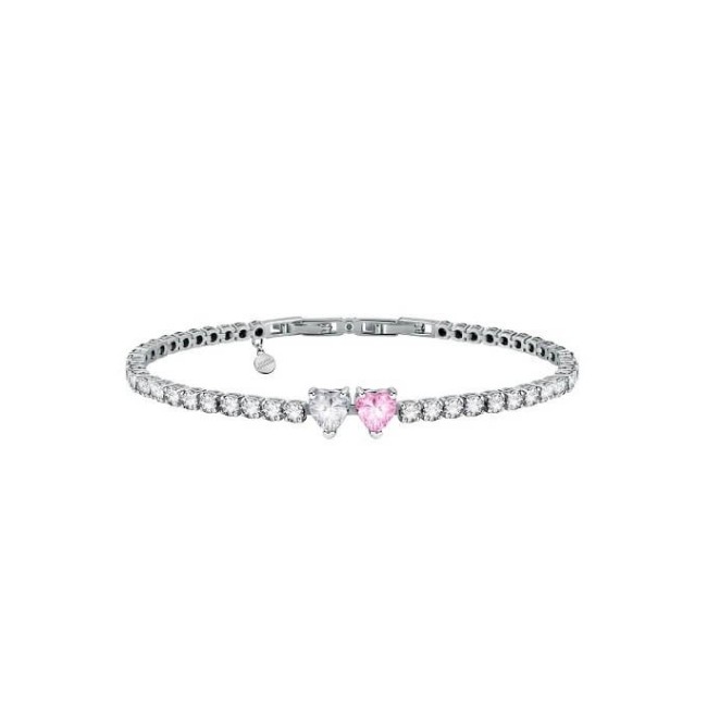 Chiara Ferragni First Love bracelet white and pink heart J19AUV12