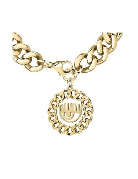 Bracciale Chiara Ferragni Bossy Chain con charm occhio J19AUW37