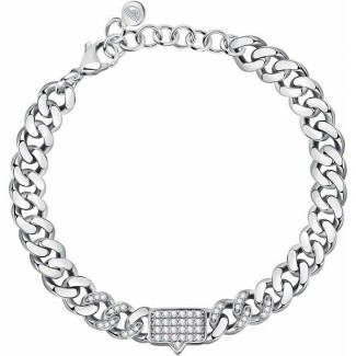 Chiara Ferragni Bossy Chain bracelet with zircons J19AUW14
