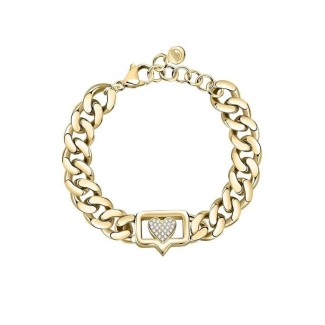 Bracciale Chiara Ferragni Bossy Chain  catena con cuore J19AUW10
