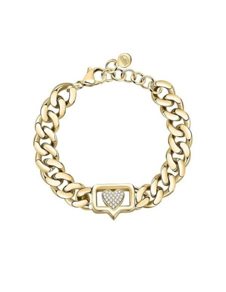 Chiara Ferragni Bossy Chain Armband Kette mit Herz J19AUW10