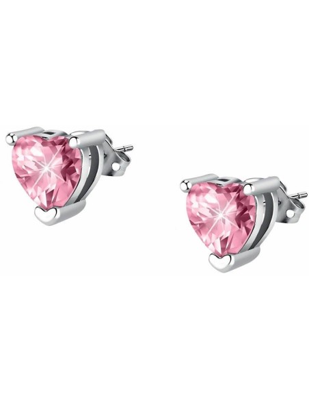 Chiara Ferragni First Love Ohrringe mit rosa Herzen J19AUV22