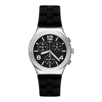Chrono Swatch Noir De Bienne Men's Watch black - YCS116